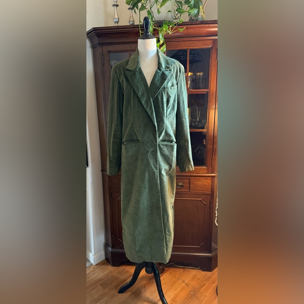 Free People Velvety Duster